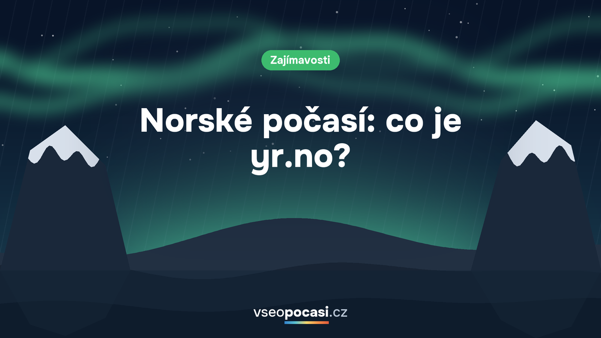 Norské počasí: co je yr.no?